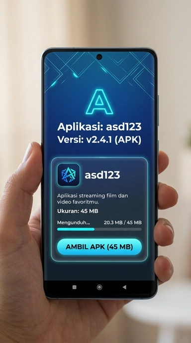 Tampilan halaman APK asd123